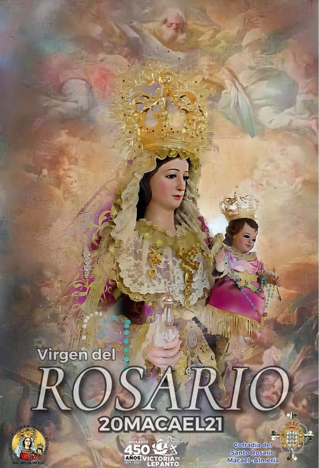 Fiestas patronales en honor de Nuestra Señora del Rosario 2021 Macael